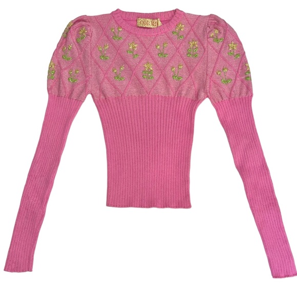 Cormio
Embroidered glitter-cotton t-shirt - Size 36 - Picture 4 of 8